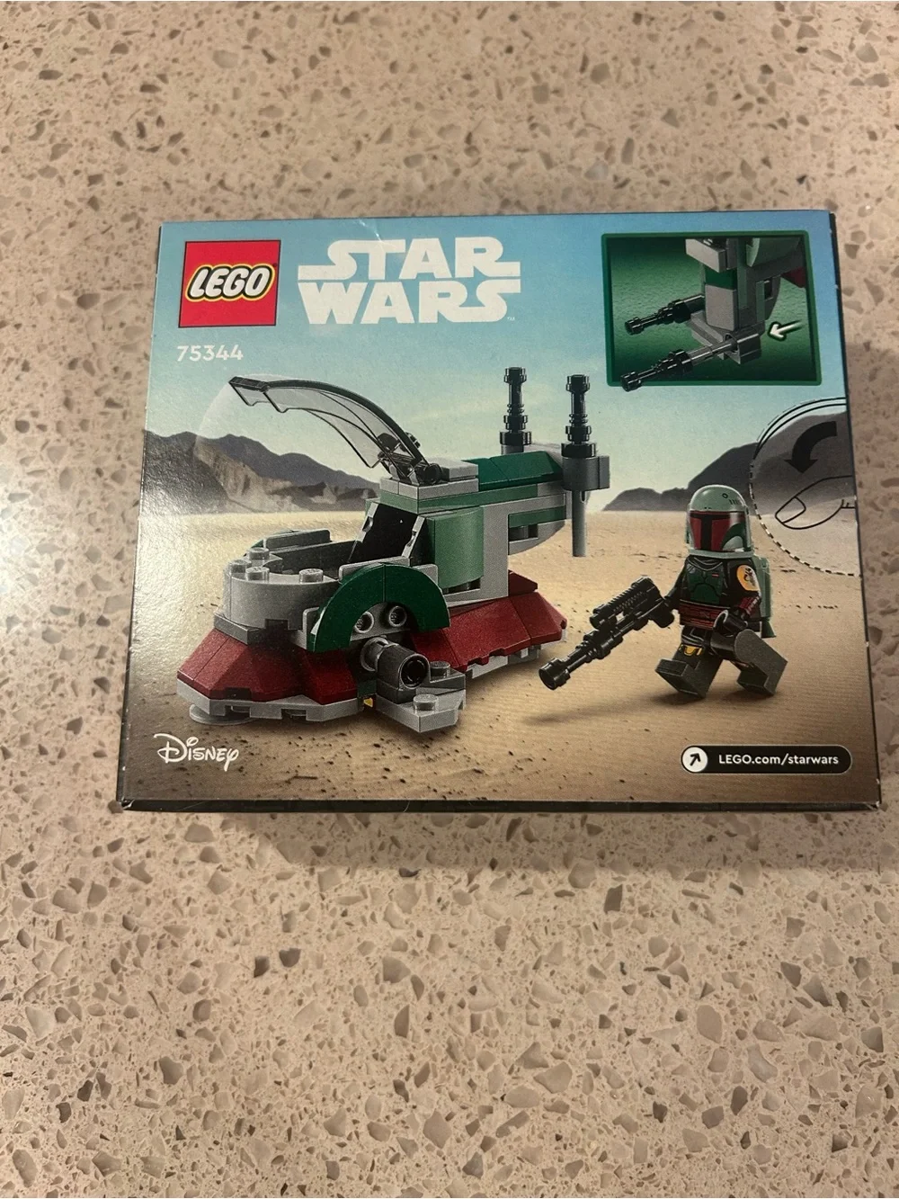 LEGO Star Wars Green and Red Boba Fett Speeder Set